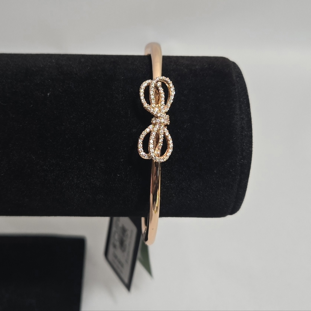 Kate Spade New York CLR/RSEGLD Bow Meets Girl Bracelet #1023
